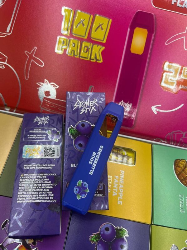 Stoner Stix Sour Blueberries