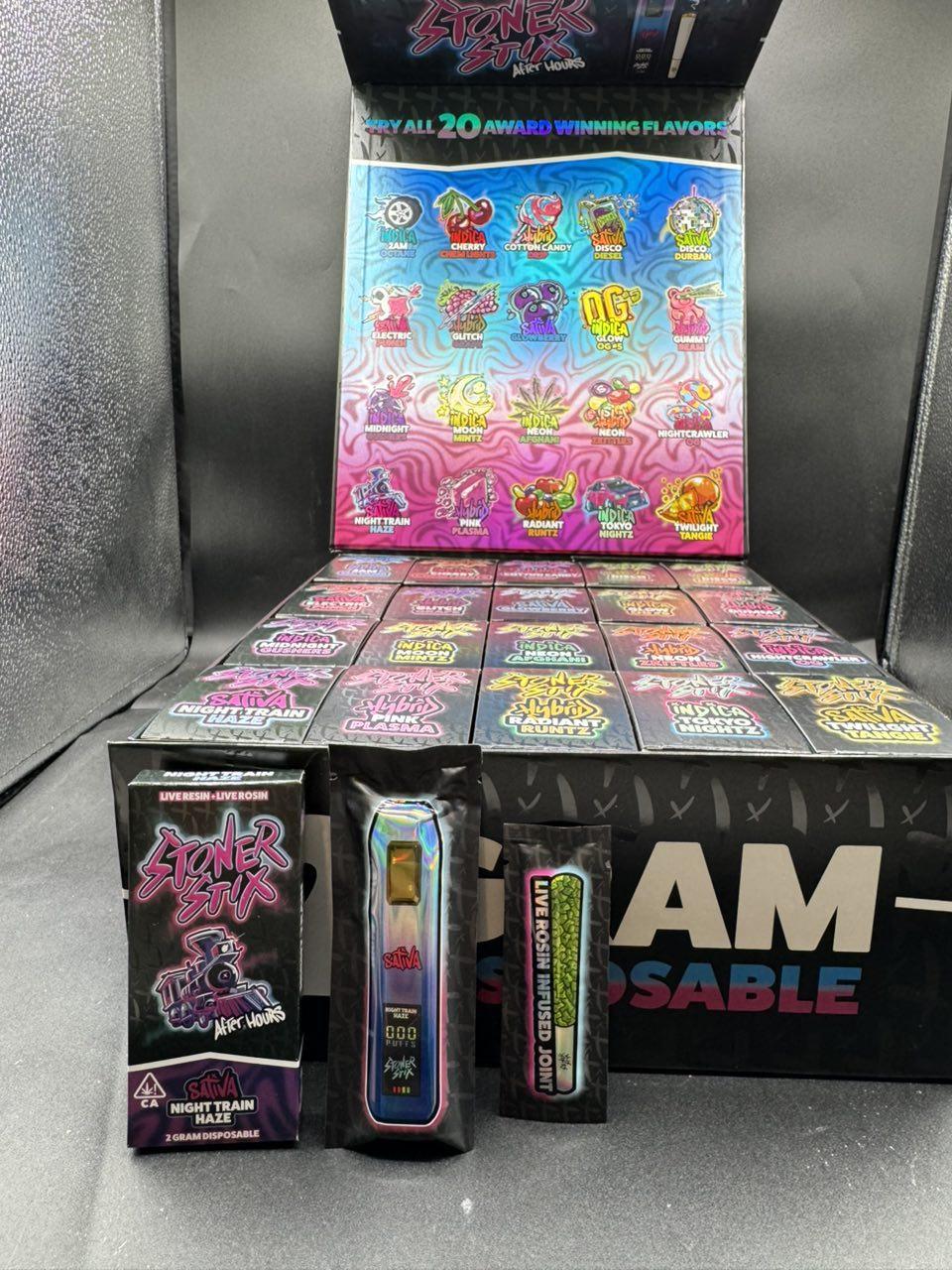 Stoner Stix Night Train Haze