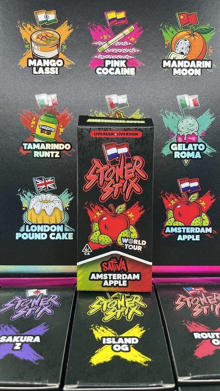 Stoner Stix Amsterdam Apple